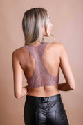 Lace Racerback Bralette - Romantic/Whimsical Design