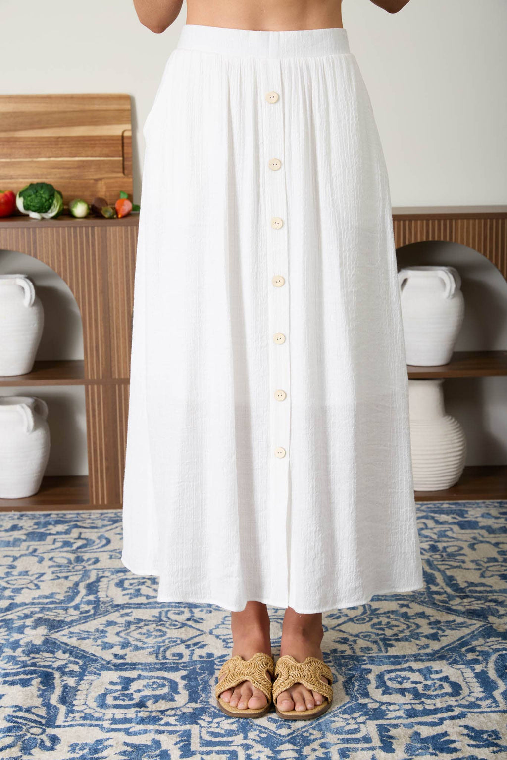 Boho Midi Skirt